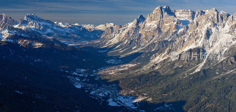 Valle del boite全景